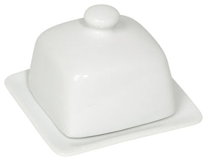 Now Designs Square White Butter Dish