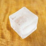 Tovolo King Cube Ice Tray Pesto, six 2" square cubes