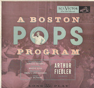 Boston Pops Program, RCA Victor Orchestral album