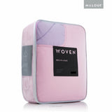 Malouf Reversible Bed in a Bag, Full - Lilac/Blush