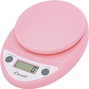 Escali Primo Digital Scale, Pink