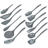Gourmac Hutzler Melamine Mini Fork - Grey